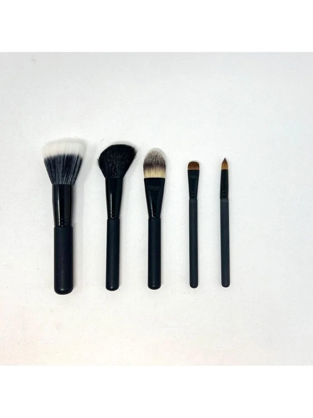 Face and Eye Makeup Brush Set & Carry Bag New in box - 5 brush Travel set NEW